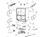 Fisher & Paykel DD24DCTX6-88511A cabinet diagram