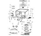 Fisher & Paykel DD24DCTX6-88511A tubs assy diagram