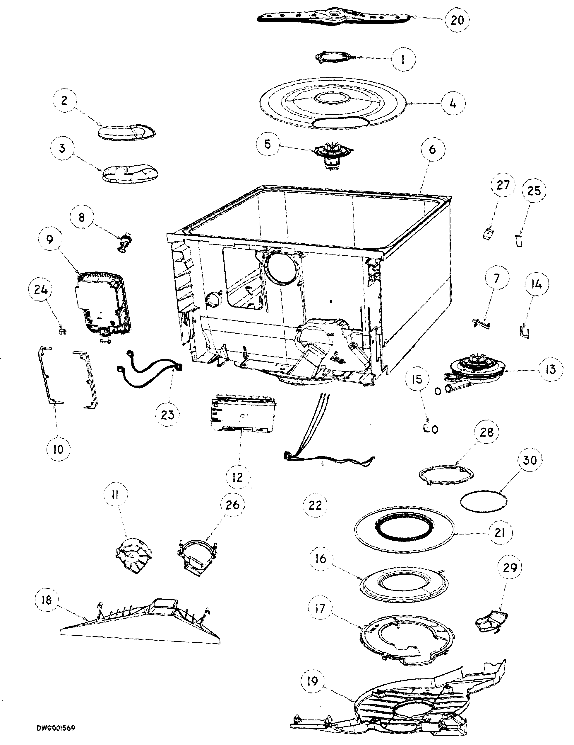 Tubs assy