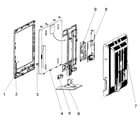 Proscan 37LC30S57 cabinet parts diagram