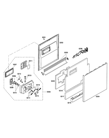 Door assy