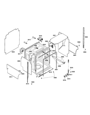 Tub assy