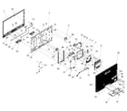 Vizio SV421XVT cabinet parts diagram