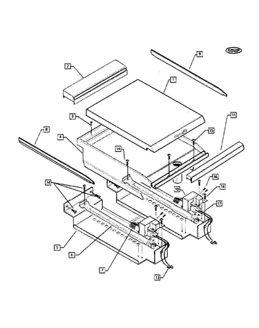 Griddle assy