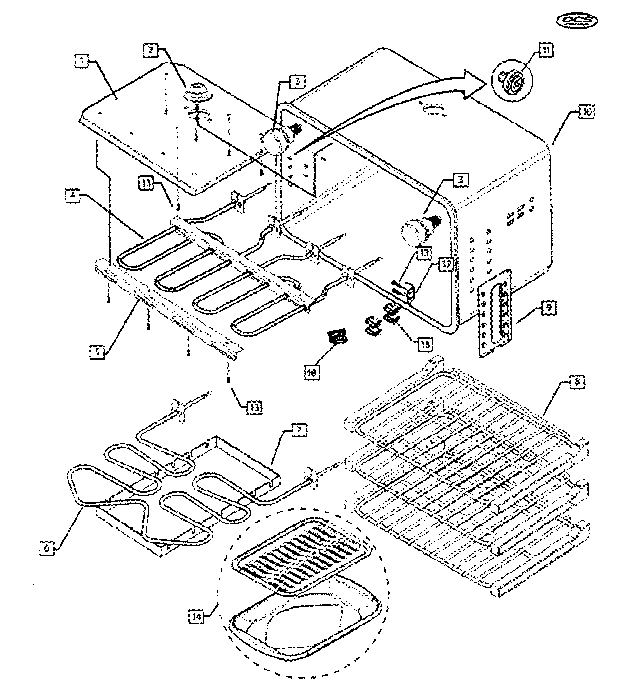 27 oven assy
