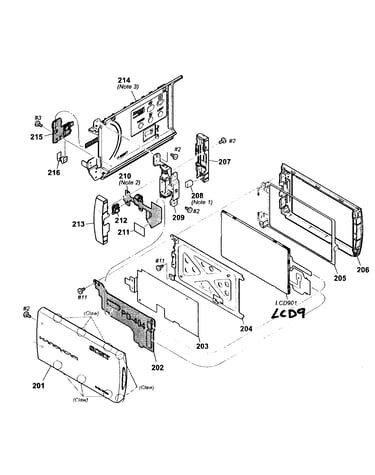 Lcd assy