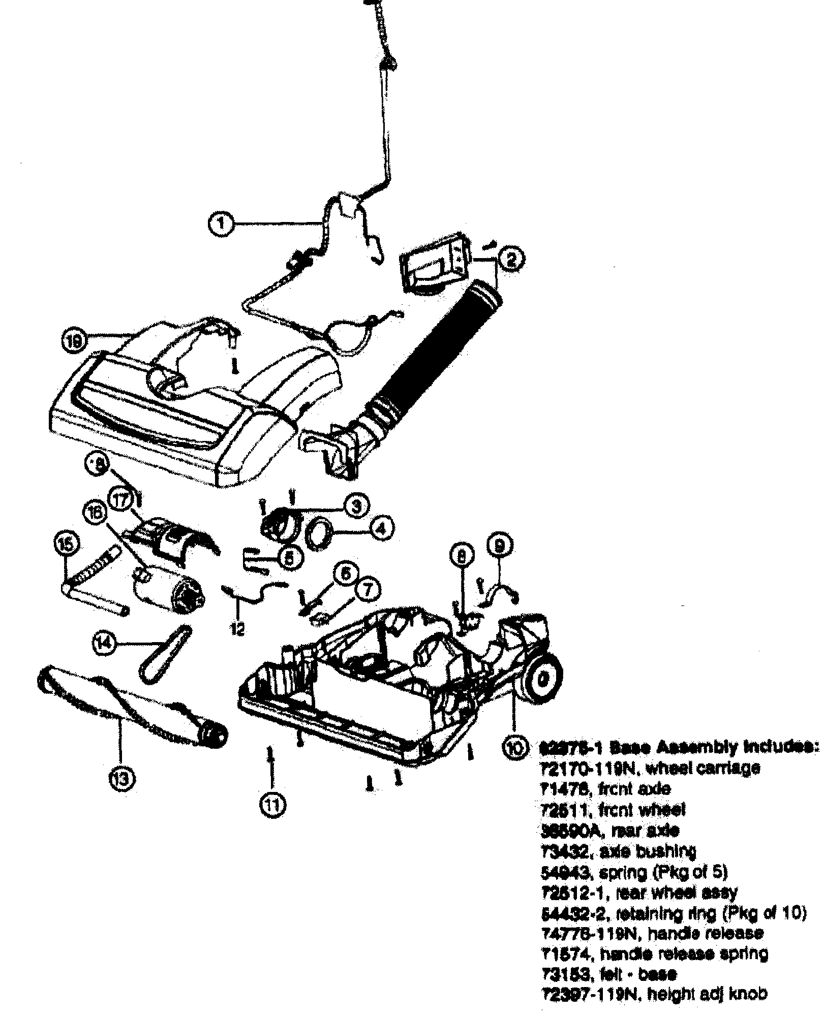 Base assy