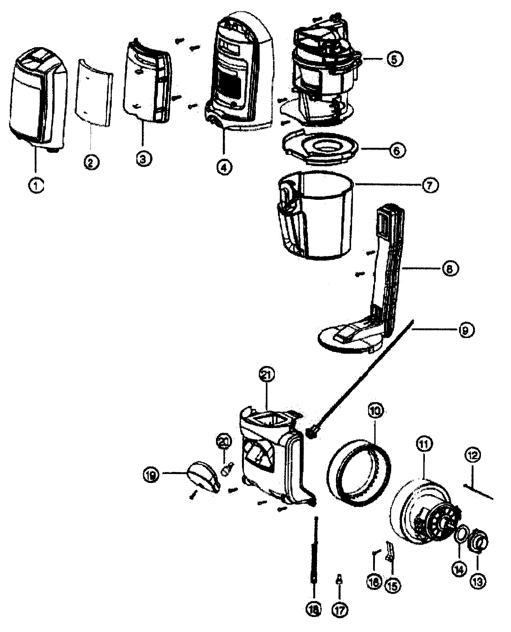 Dust cup