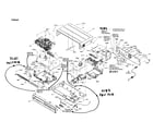 Philips DVDR3545V/37 cabinet parts diagram