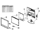 Element 26LE30Q cabinet parts diagram