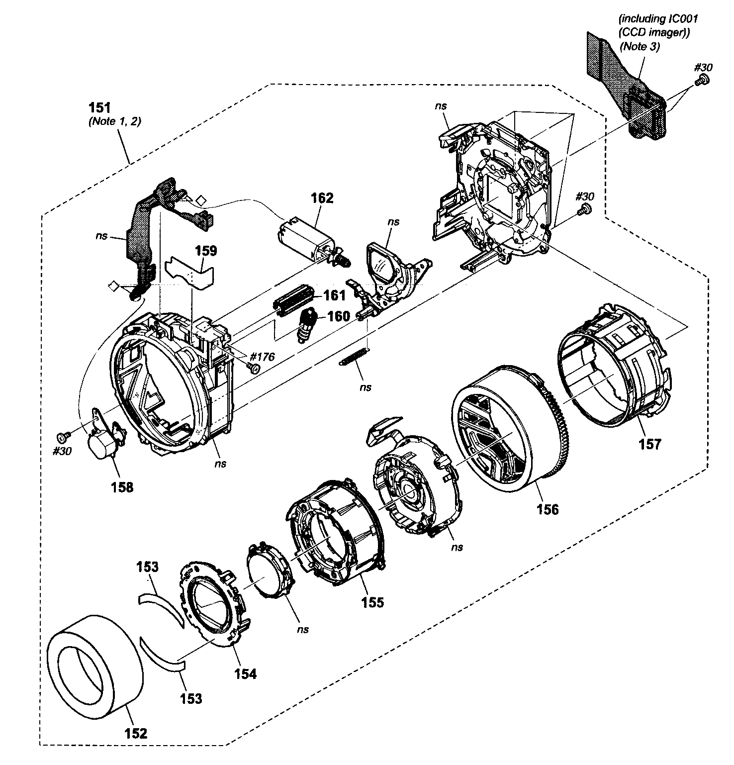 Lens assy