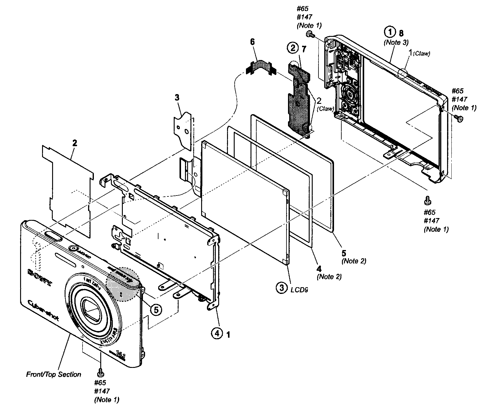 Rear assy