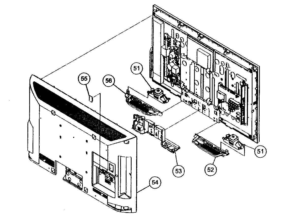 Rear cover
