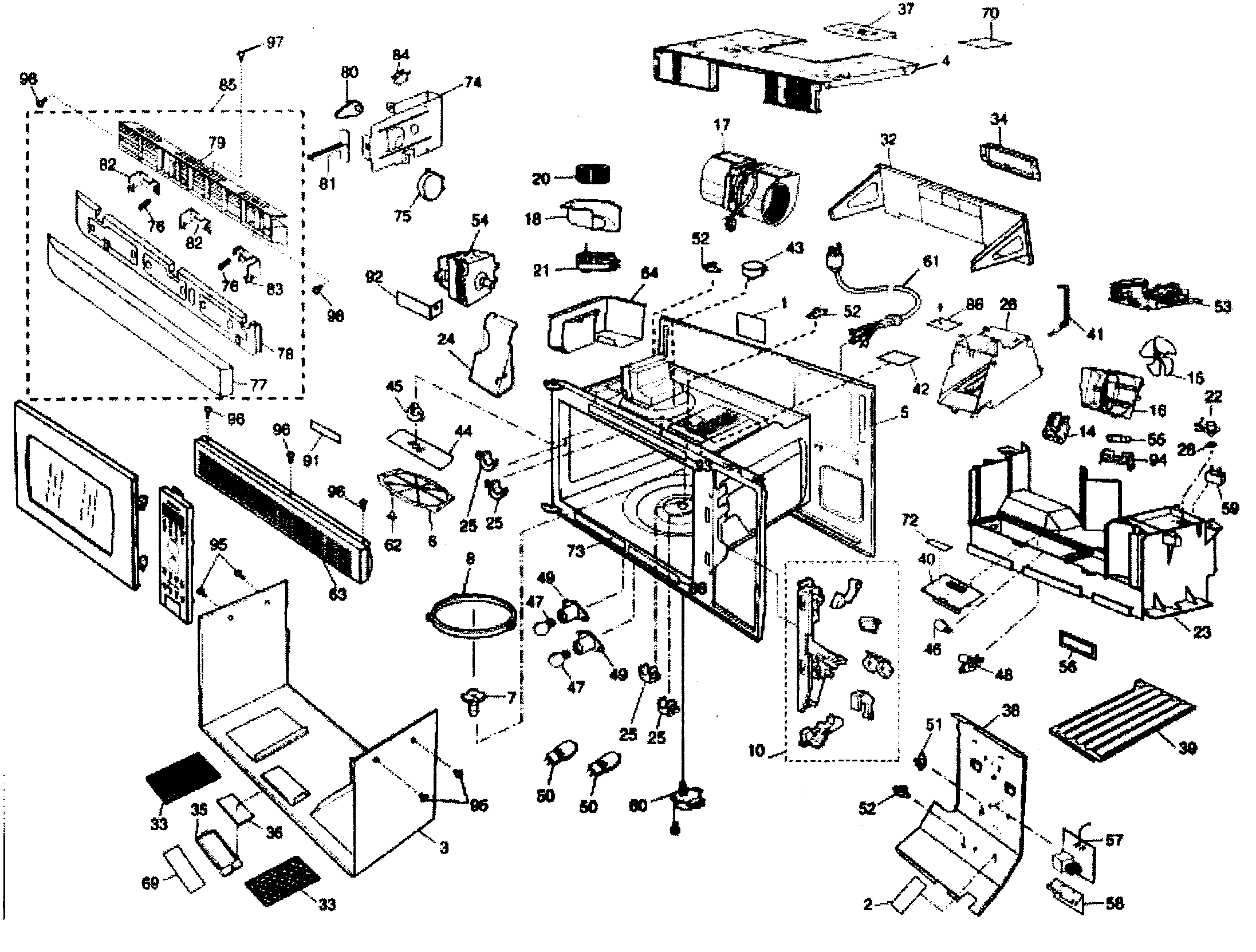 Cabinet assy