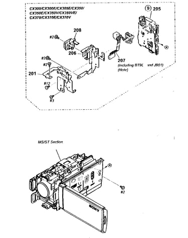 Back assy