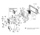 Sony HDR-XR350V right cabinet diagram