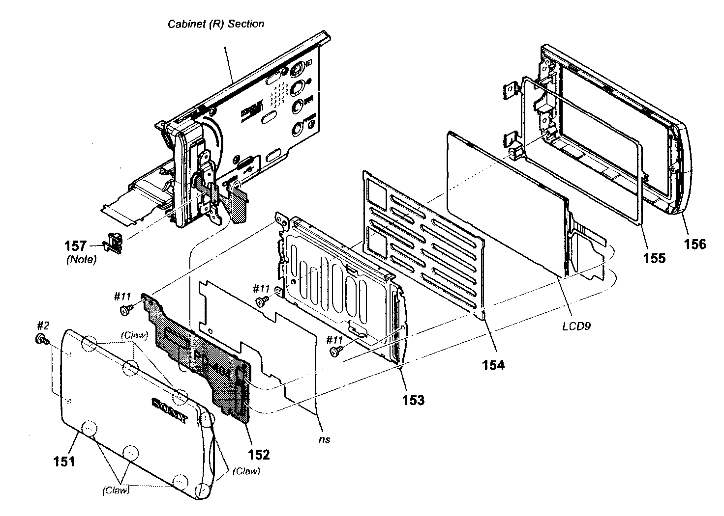 Lcd assy