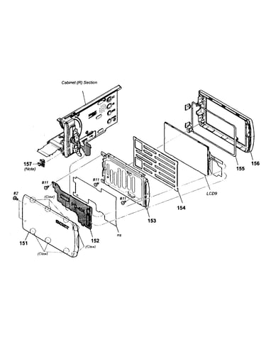 Lcd assy