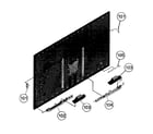 Sony KDL-46EX700 speakers assy diagram