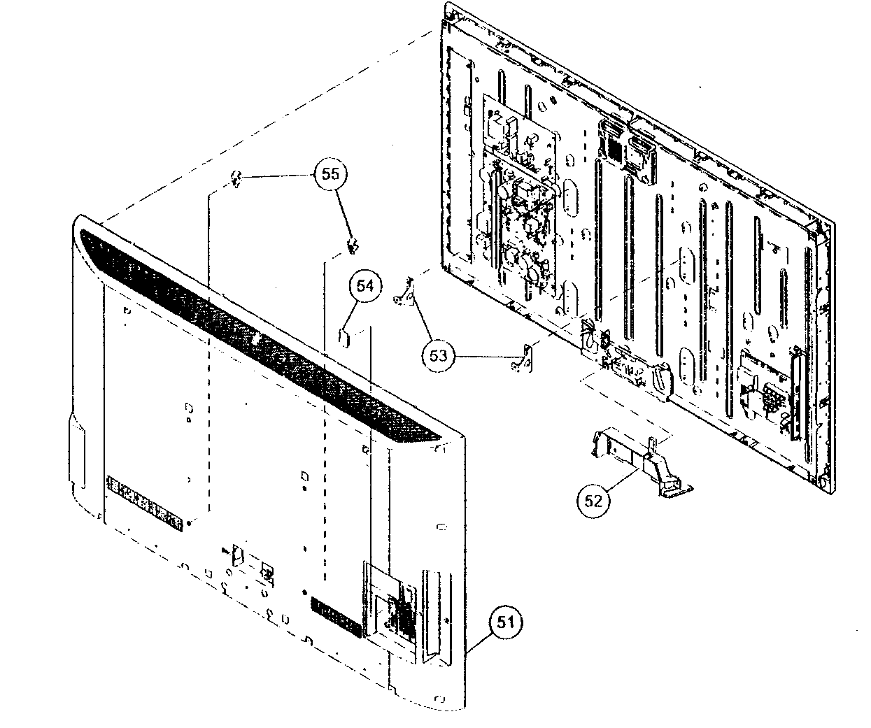 Rear assy
