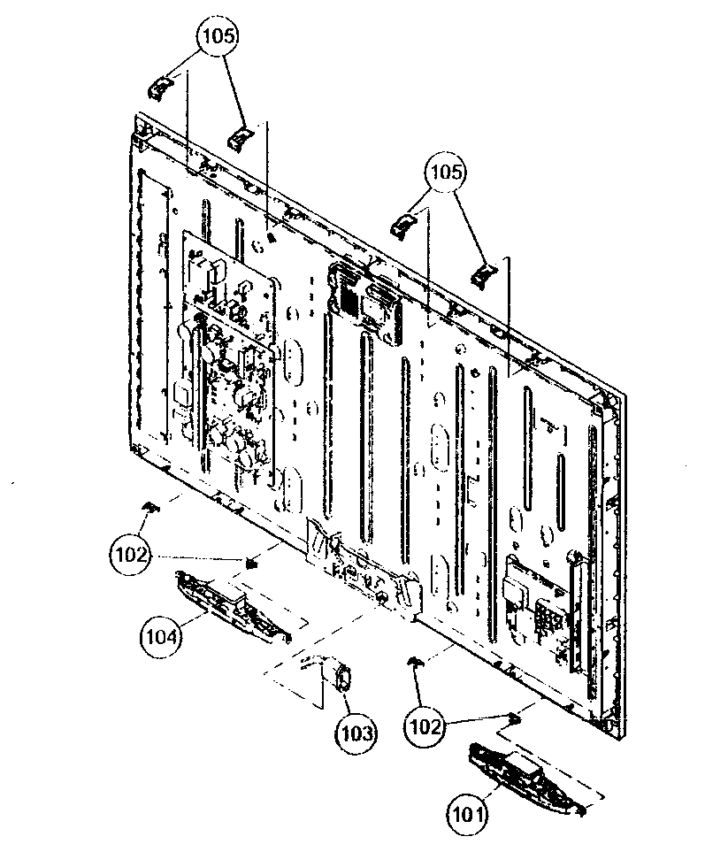 Speakers assy