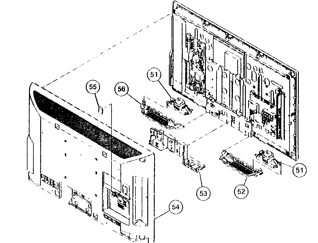Rear assy