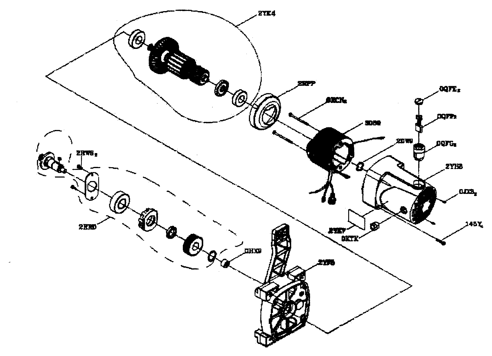 Motor assy