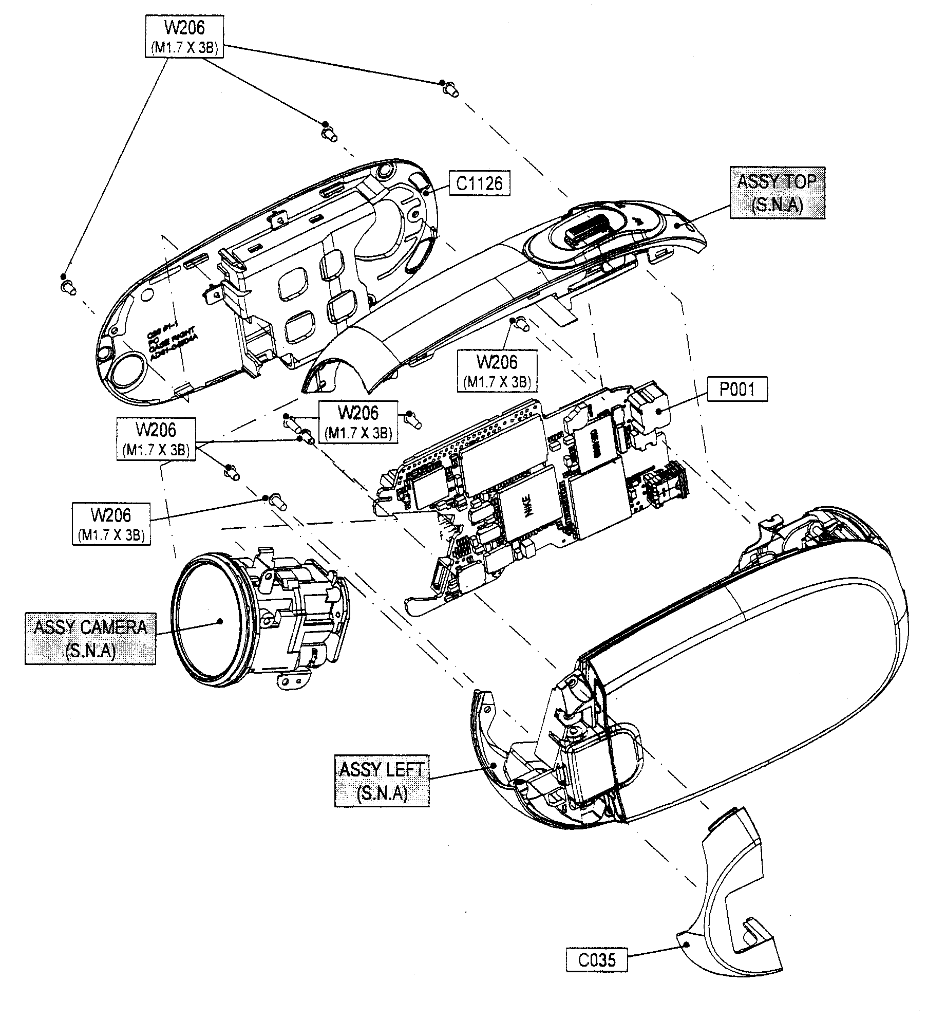 Chassis assy