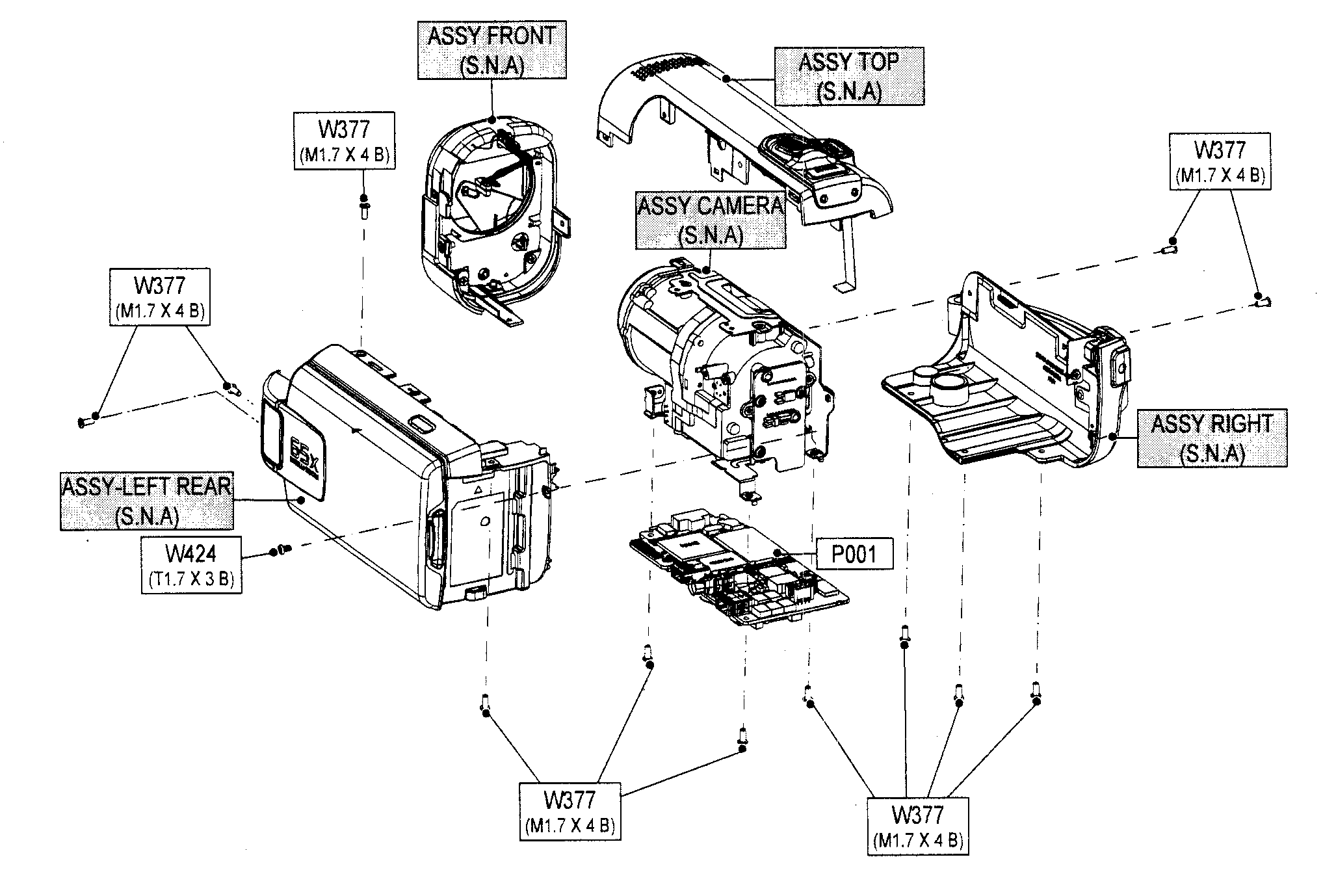 Chassis assy