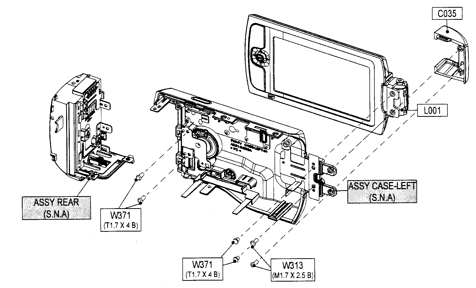 Left assy
