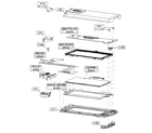 Samsung SMXF40RN/XAA lcd assy diagram