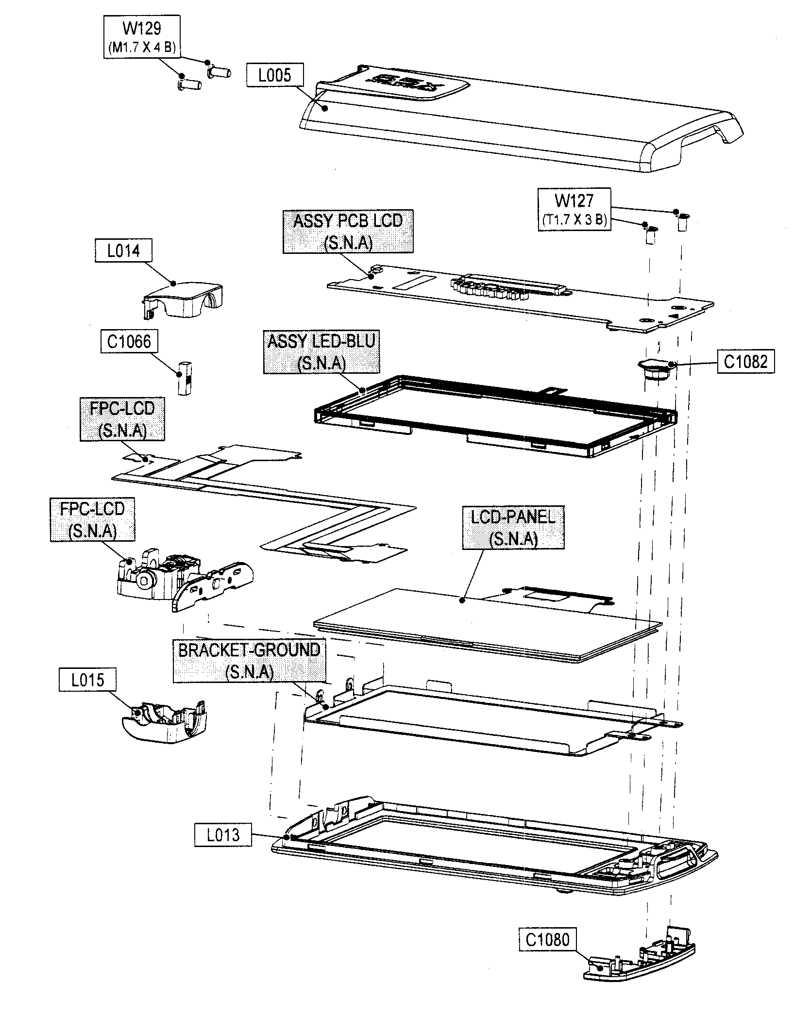 Lcd assy