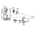 Samsung SMXF40RN/XAA rear assy diagram
