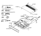 Sony STR-KS370 cabinet assy diagram
