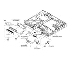 Sony HBD-DZ170 front boards diagram