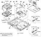 Sony HBD-DZ170 chassis assy diagram