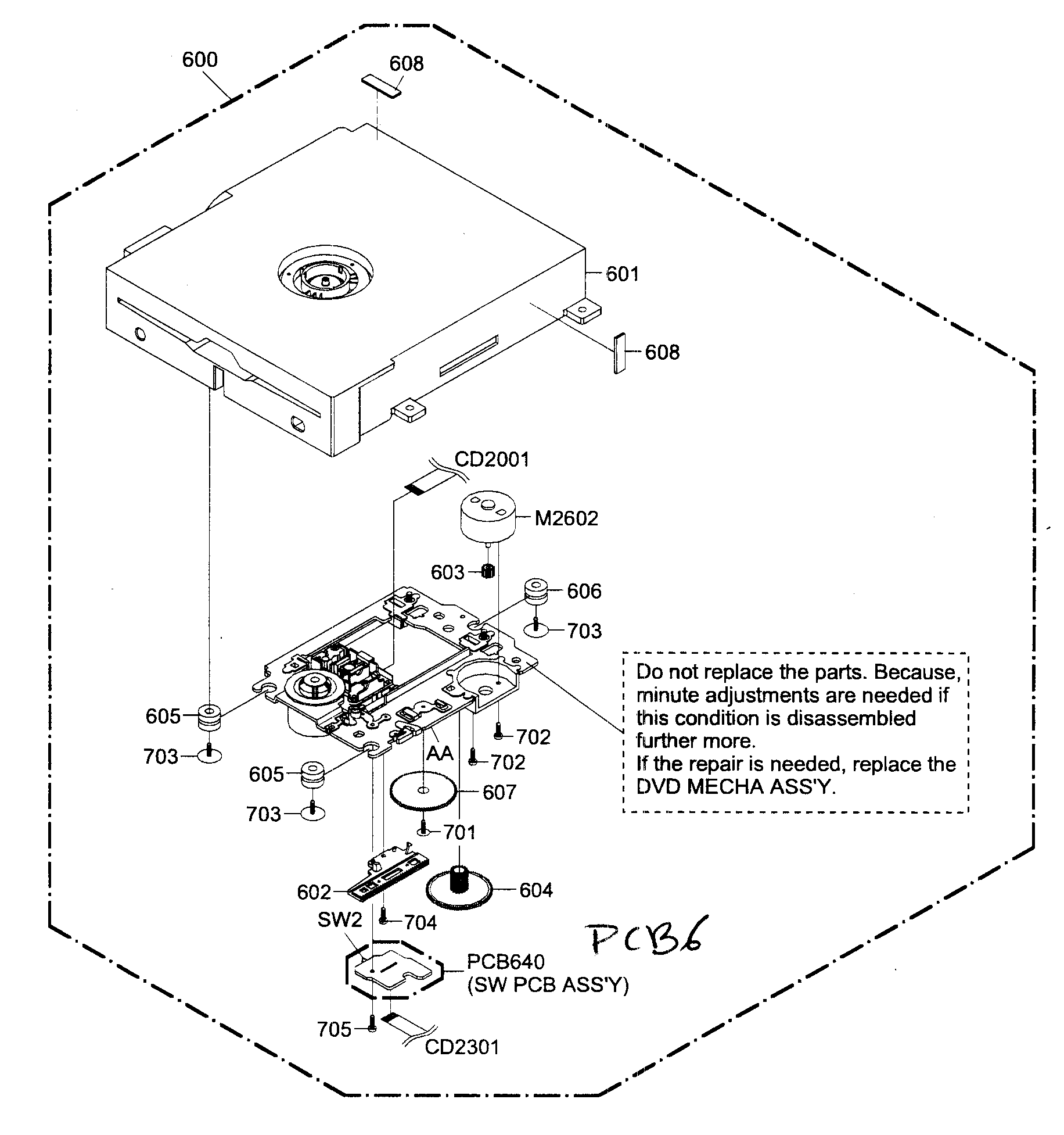Dvd deck