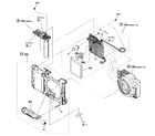 Sony DSC-W370 main frame diagram