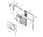 Sony DSC-W370G cabinet assy diagram