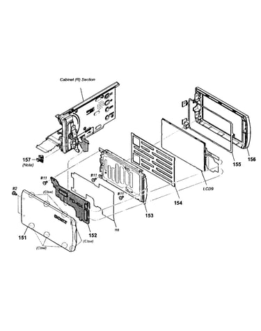 Lcd assy