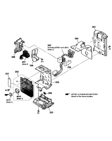 Rear cabinet