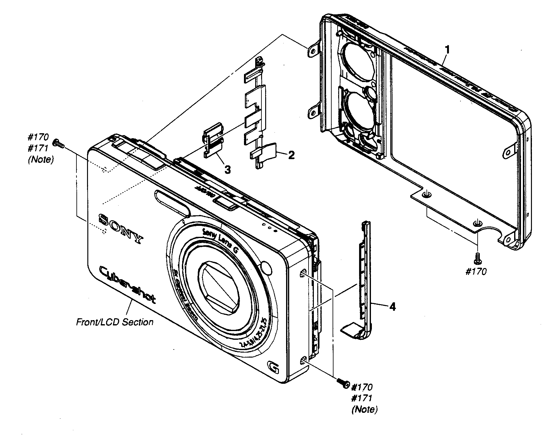 Rear cabinet