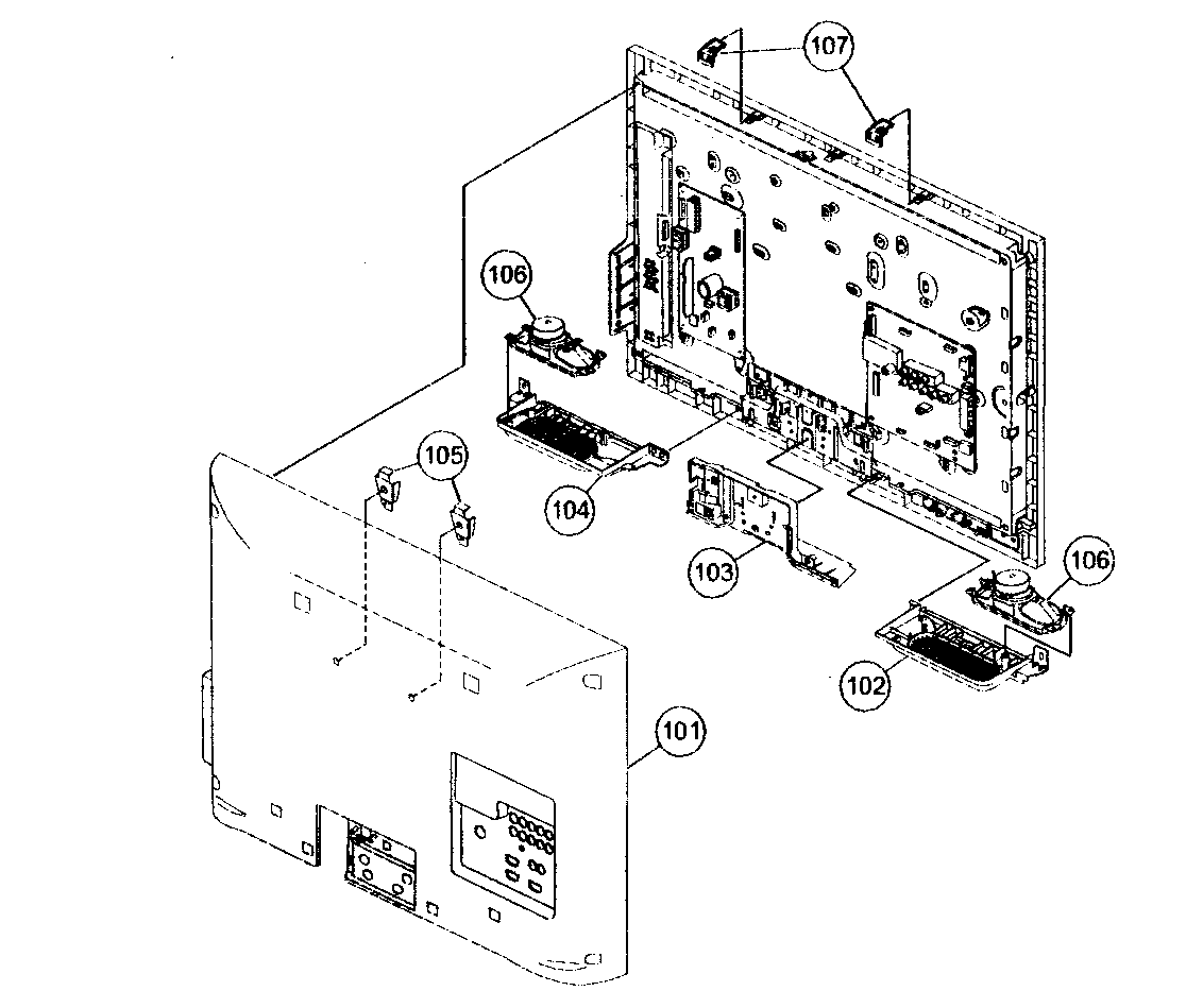 Rear assy