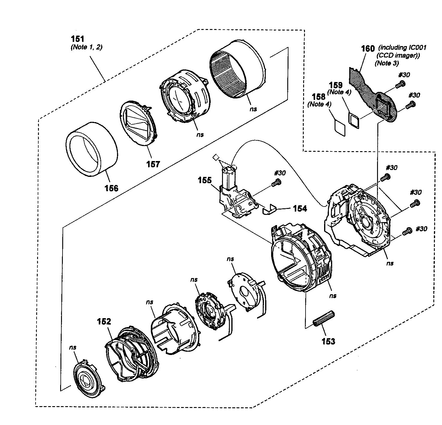 Lens section