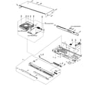 Panasonic DMP-BD45P cabinet parts diagram