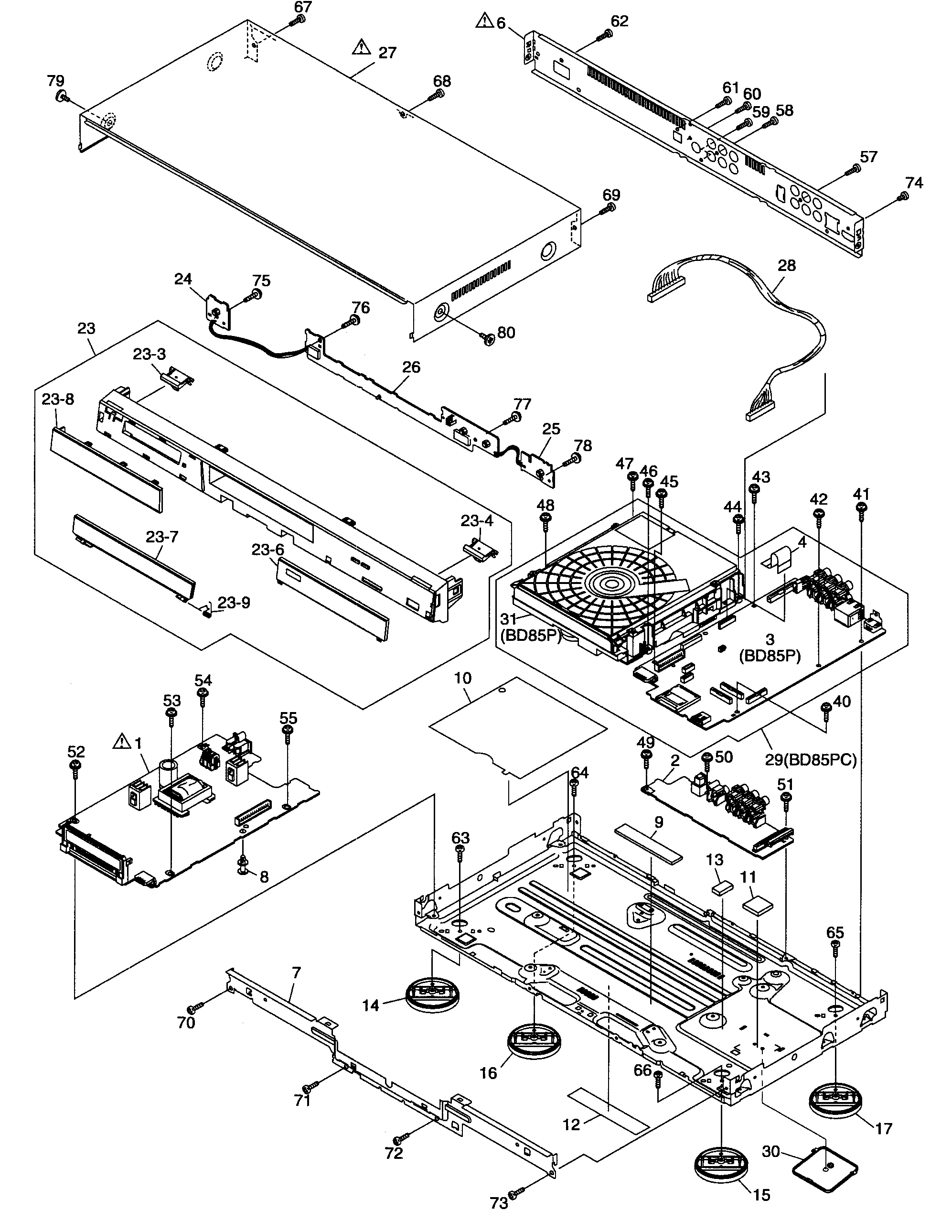 CABINETS PARTS