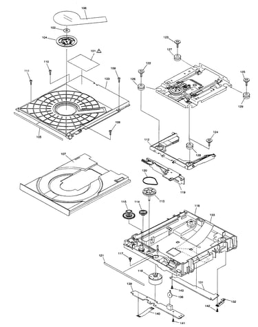 Dvd mechanism