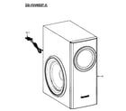 Panasonic SB-HW480P speaker diagram