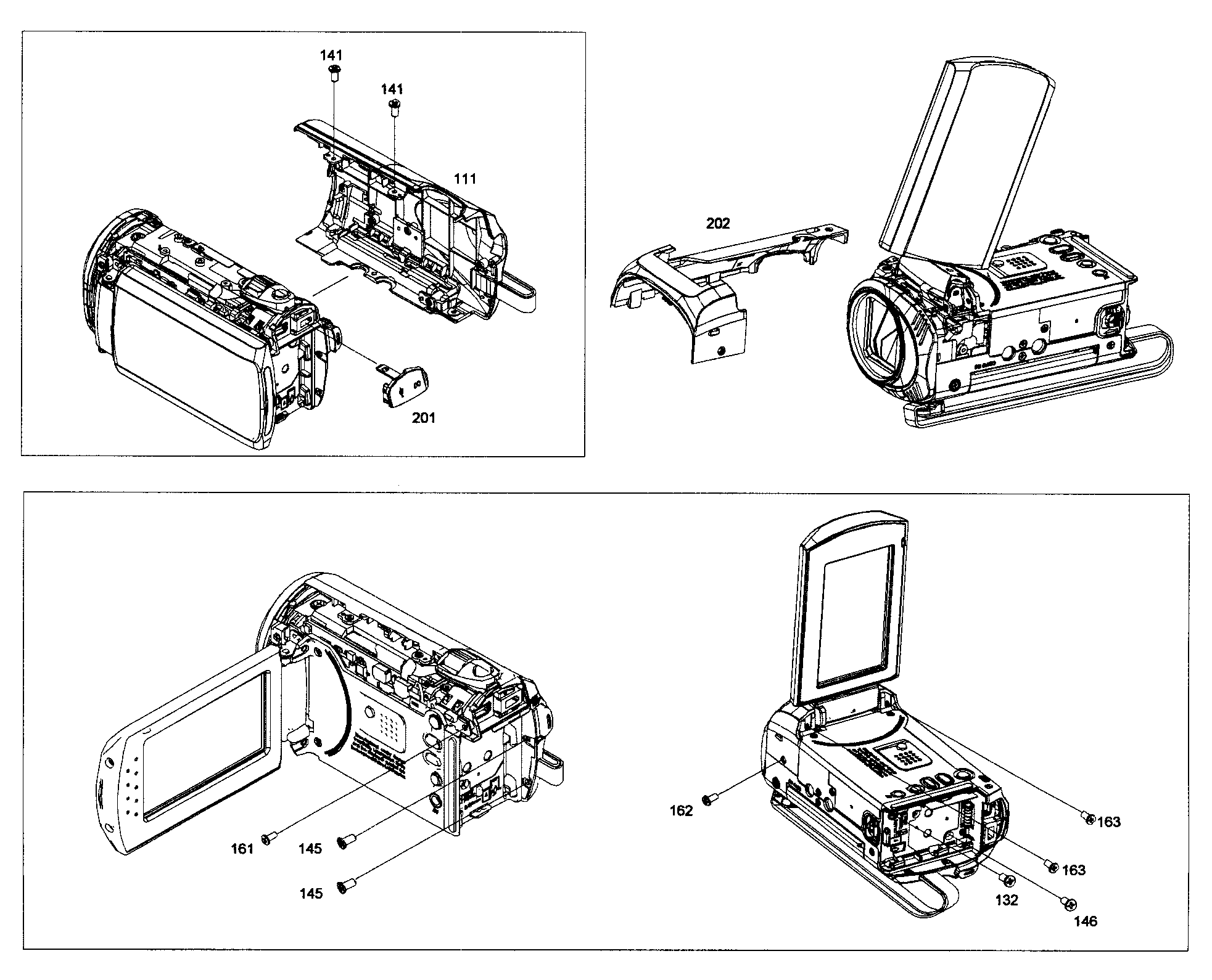 Cabinets parts