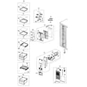 Kenmore Elite 40141003010 freezer diagram